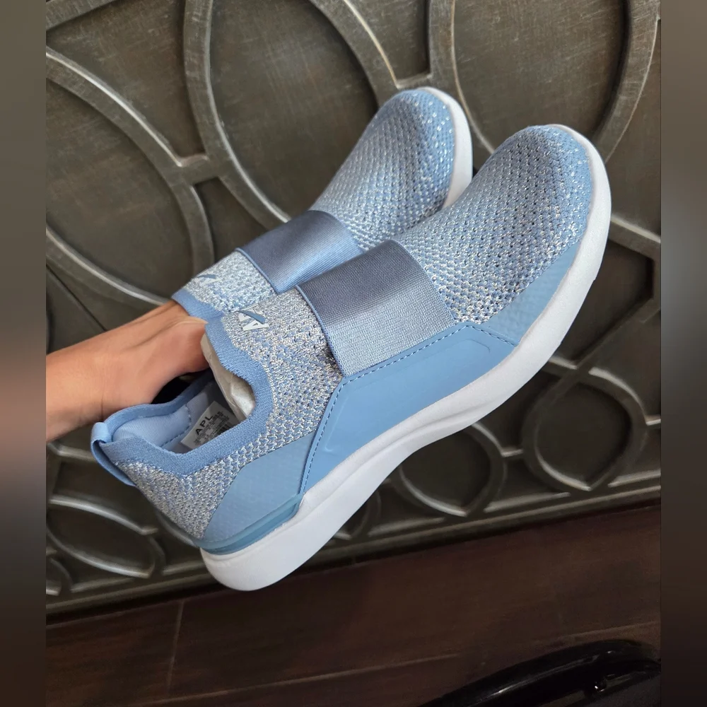 APL Techloom Metallic Light Blue Sneakers - Picture 2 of 4